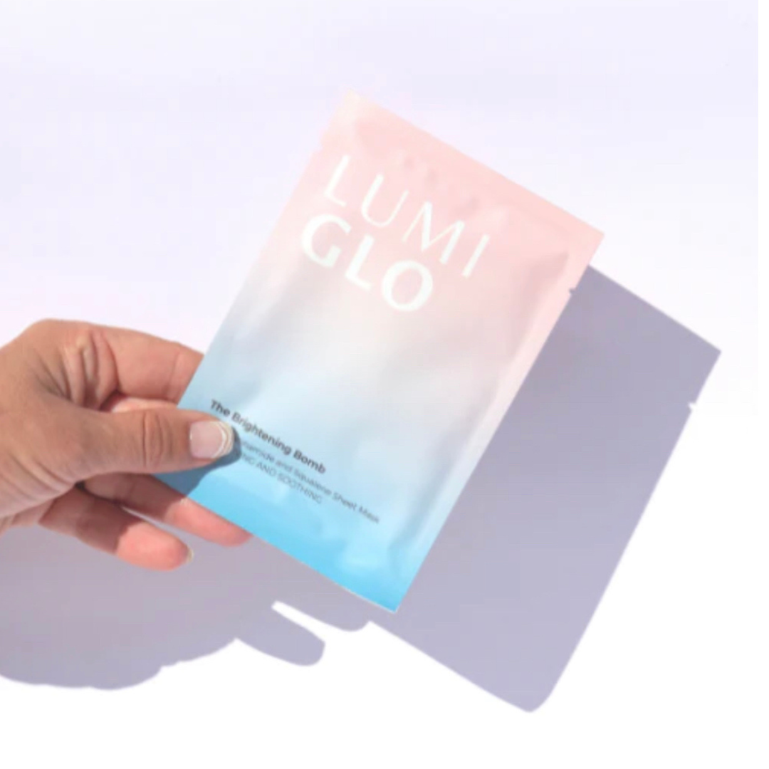 Lumi Glo - The Brightening Bomb - Sheet Mask