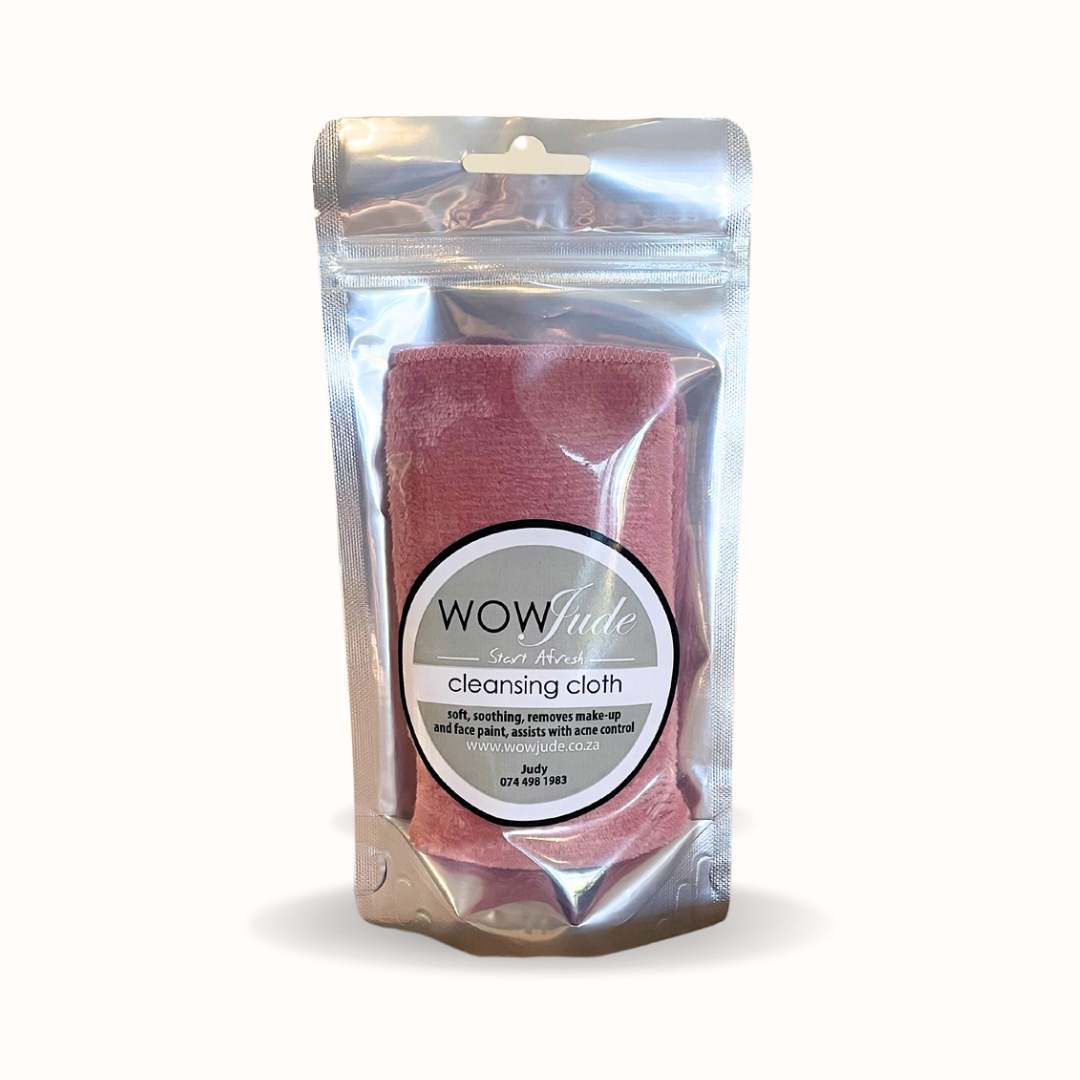 WOWjude Microfibre Cleansing Cloth - Vintage Rose