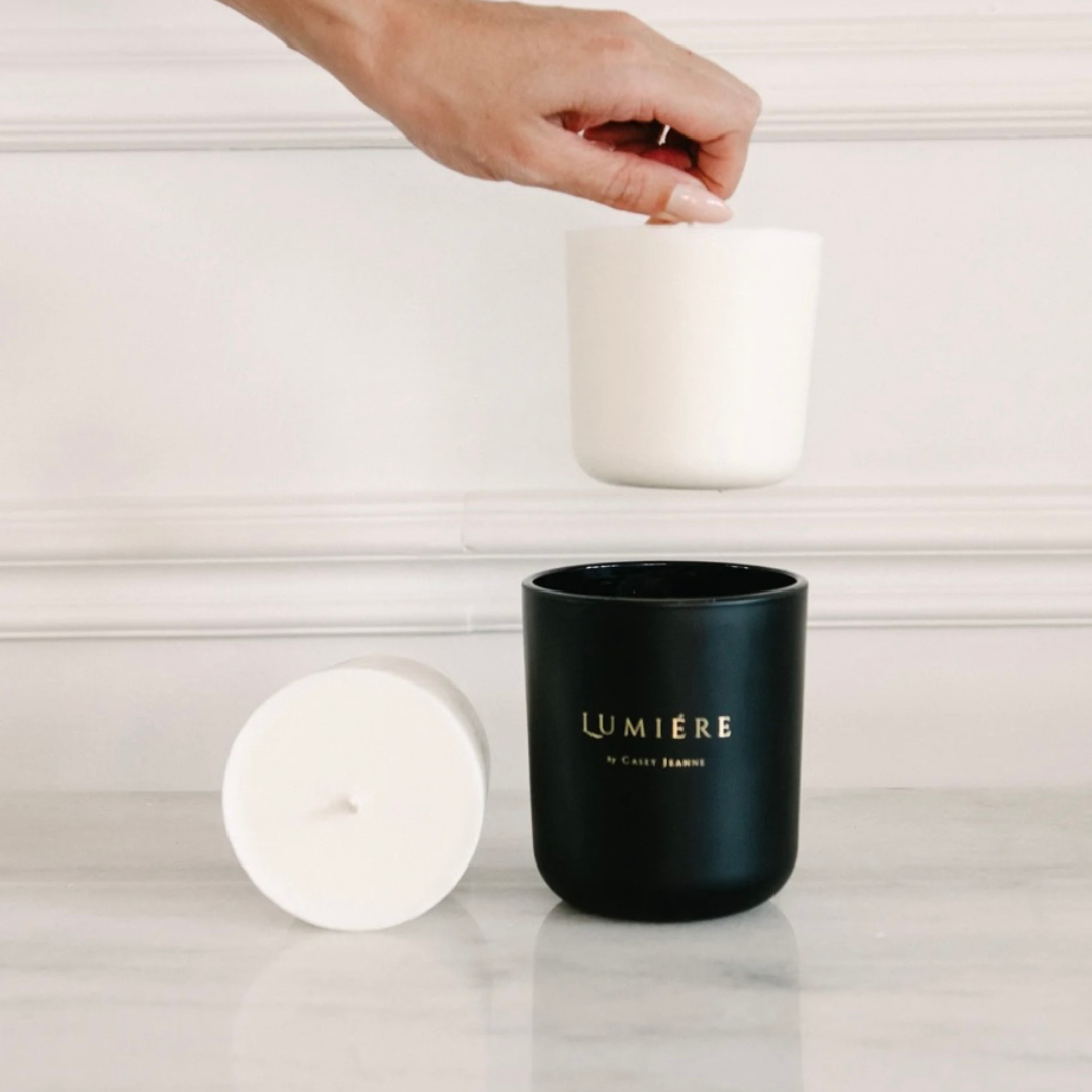 Lumiere Candle Anthracite & Ember Eco-refill pods