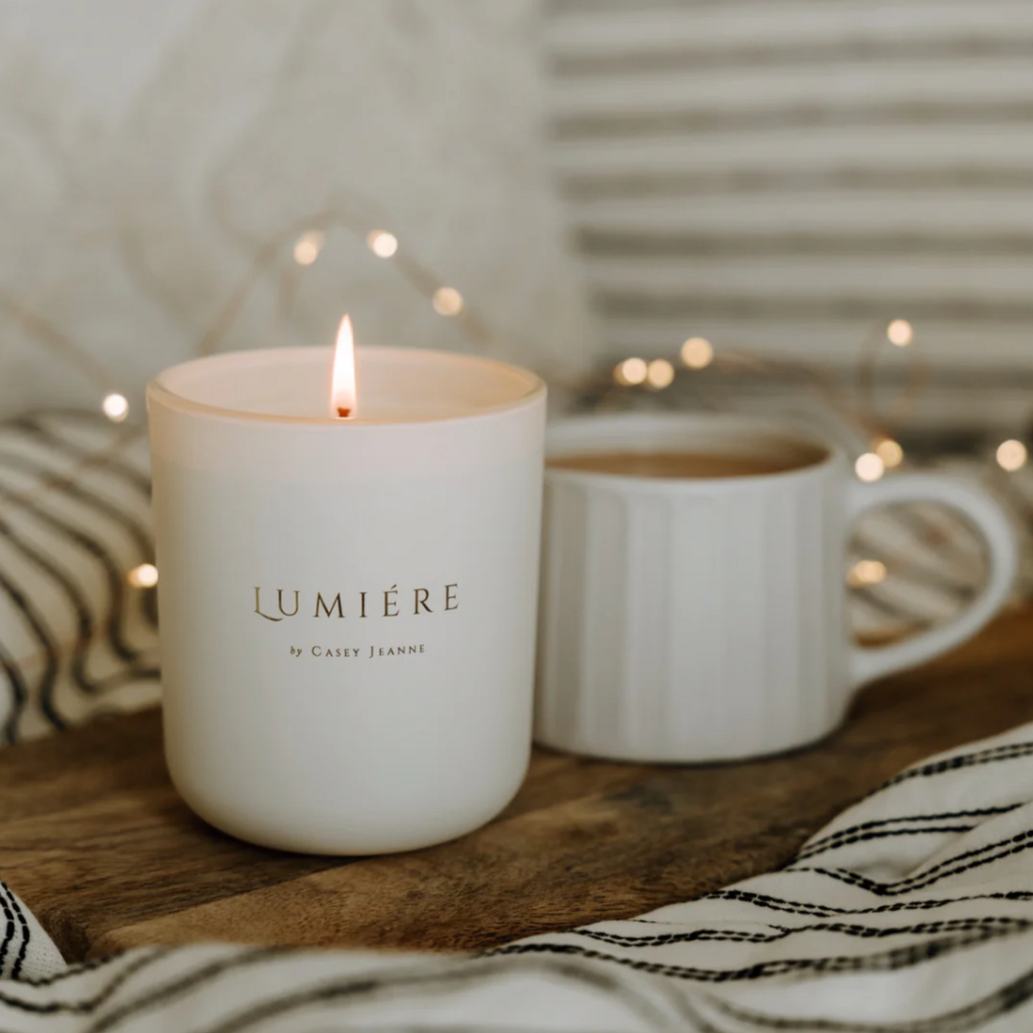 Lumiere by Casey Jeanne Sea Island Cotton Candle