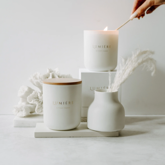Lumiere by Casey Jeanne Sea Island Cotton Candle