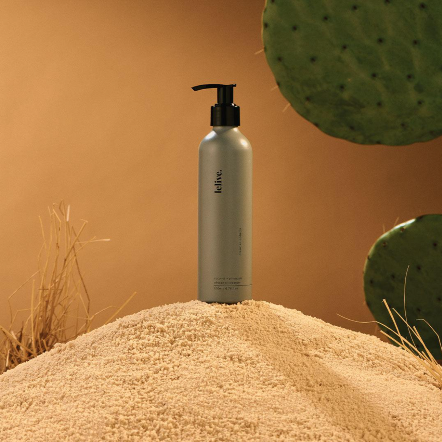 lelive | cleanser colada | coconut + pineapple african oil cleanser | 200ml