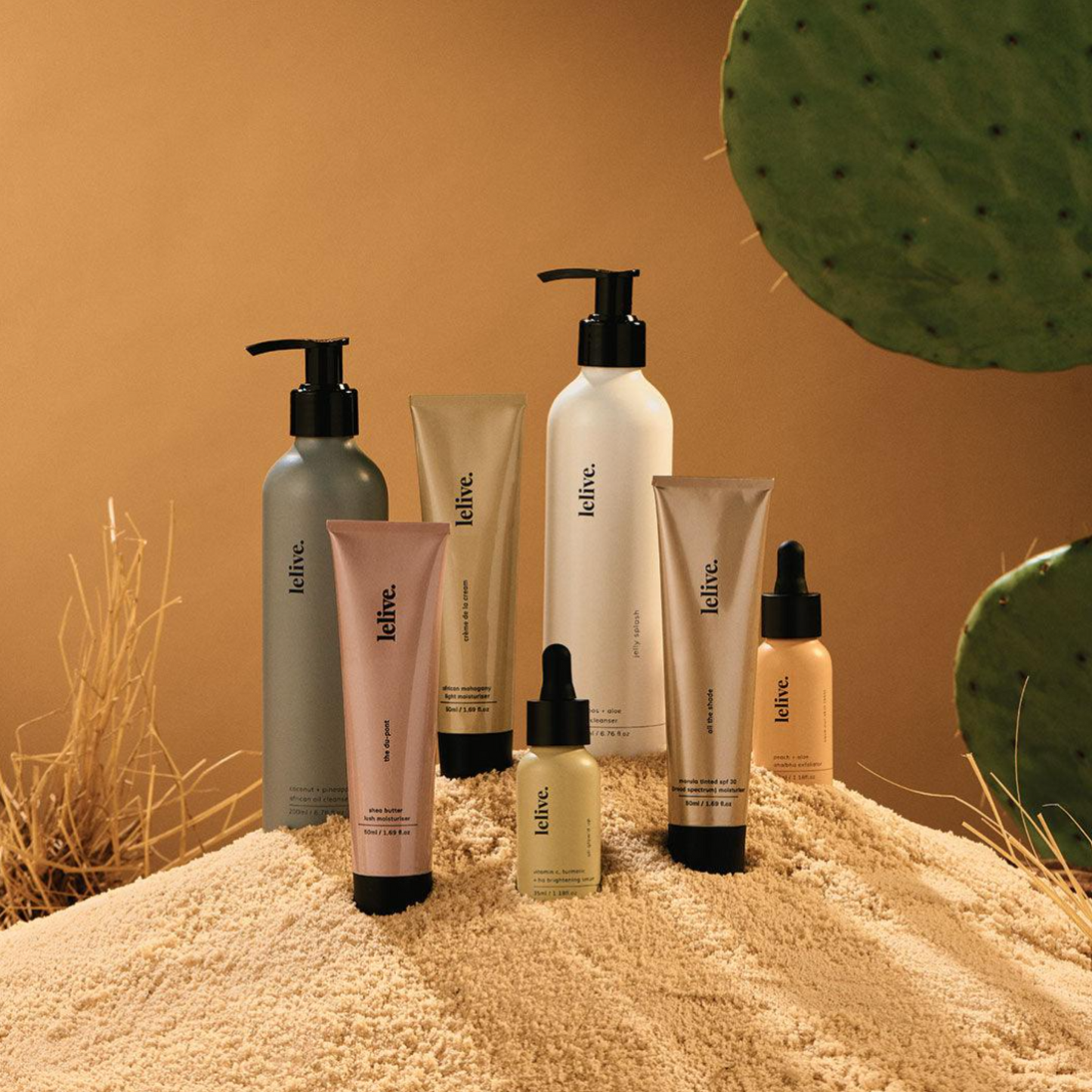 lelive | 7-piece set | own the original lelive range | 15% saving