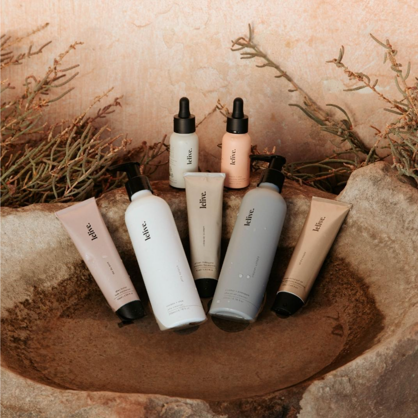 lelive | 7-piece set | own the original lelive range | 15% saving