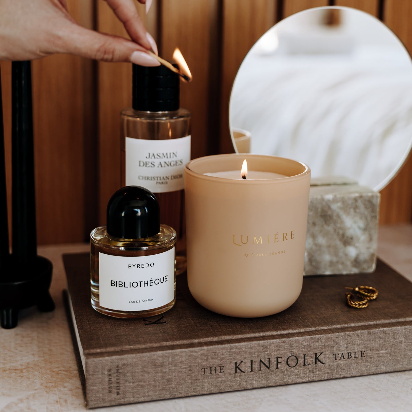 Lumiere By Casey Jeanne Frankincense & Myrrh Candle