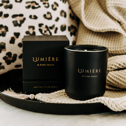 Lumiere by Casey Jeanne Anthracite & Ember Candle