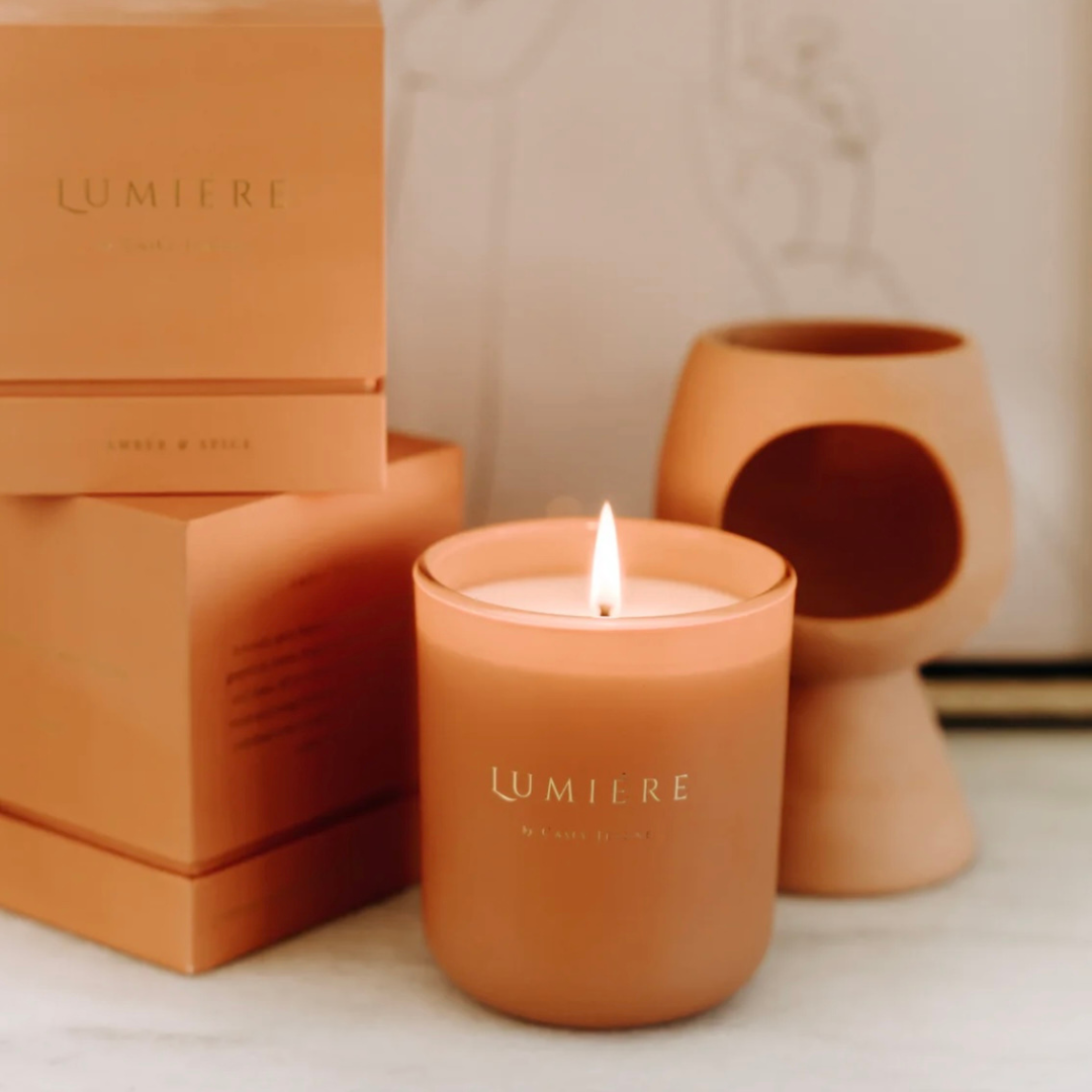Lumiere by Casey Jeanne Amber & Spice Candle